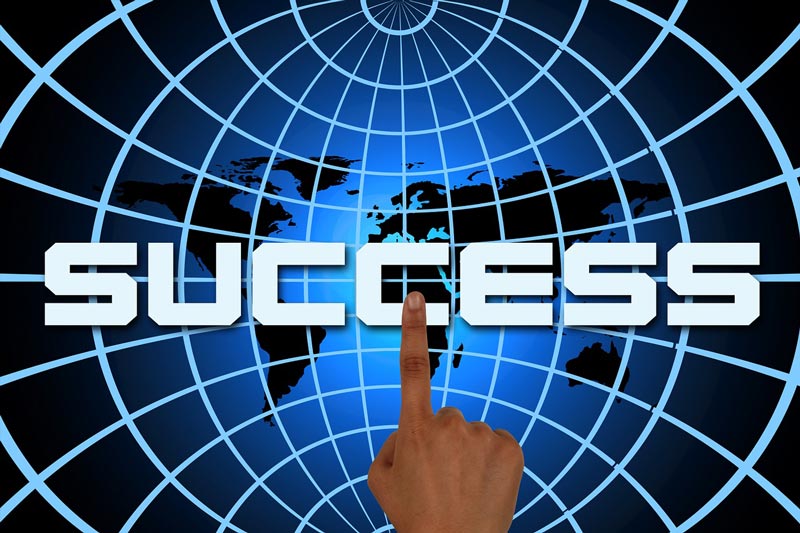 succes met een landingspagina