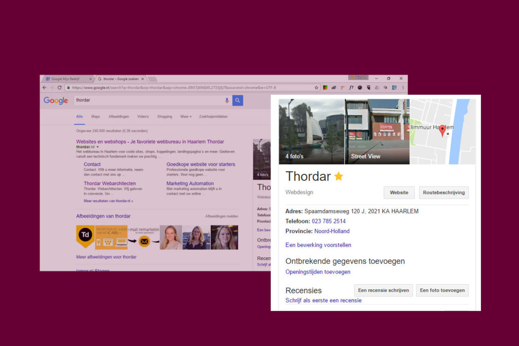 Zo maak je een Google Bedrijfspagina
